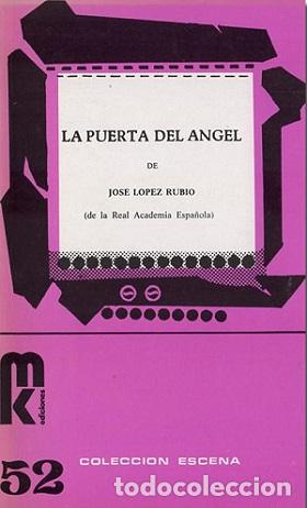 Libros: LA PUERTA DEL ANGEL - JOSE LOPEZ RUBIO - Foto 1