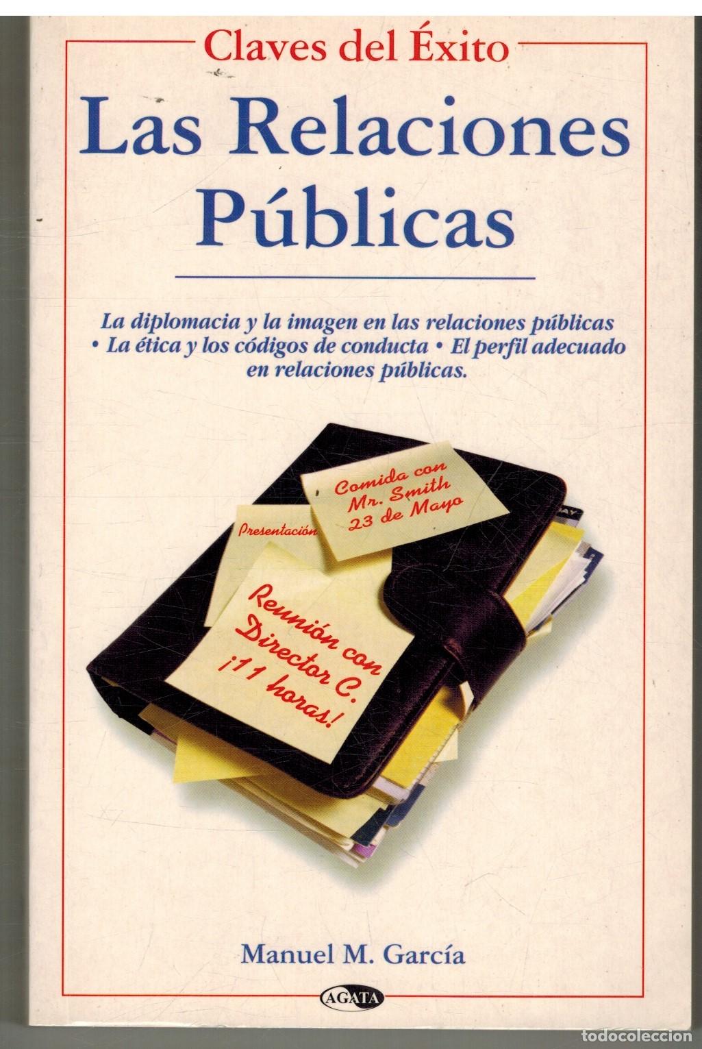Libros: LAS RELACIONES PUBLICAS - MANUEL M. GARCIA - Foto 1