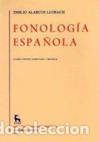 Libros: FONOLOGIA ESPA&Ntilde;OLA - EMILIO ALARCOS LLORACH - Foto 1