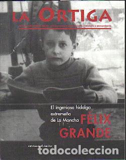 Libros: LA ORTIGA - FELIX GRANDE - Foto 1