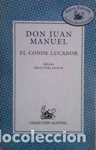 Libros: EL CONDE LUCANOR - DON JUAN MANUEL - Foto 1