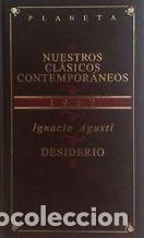 Libros: DESIDERIO - IGNACIO AGUSTI - Foto 1