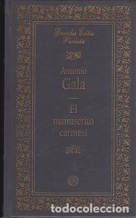 Libros: EL MANUSCRITO CARMESI - ANTONIO GALA - Foto 1