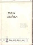 Libros: LENGUA ESPA&Ntilde;OLA - VVAA - Foto 1