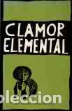 Libros: CLAMOR ELEMENTAL - PEDRO MARIA CASALDALIGA - Foto 1