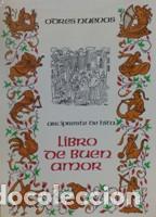 Libros: LIBRO DE BUEN AMOR - ARCIPRESTE DE HITA - Foto 1