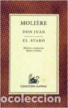 Libros: DON JUAN EL AVARO - MOLIERE - Foto 1