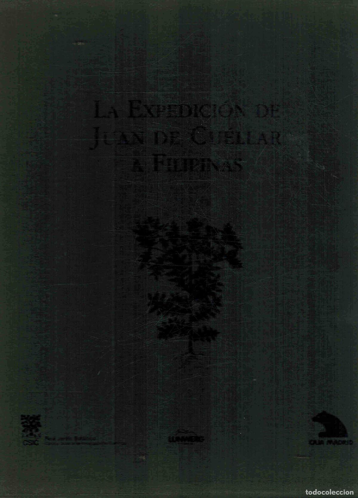 Libros: LA EXPEDICION DE JUAN DE CUELLAR A FILIPINAS - VVAA - Foto 1