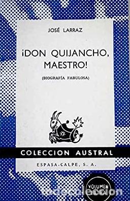 Libros: &iexcl;DON QUIJANCHO, MAESTRO! - JOSE LARRAZ - Foto 1