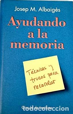 Libros: AYUDANDO A LA MEMORIA - JOSEP M. ALBAIGES - Foto 1