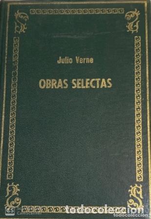 Libros: OBRAS SELECTAS. CINCO SEMANAS EN GLOBO - JULIO VERNE - Foto 1
