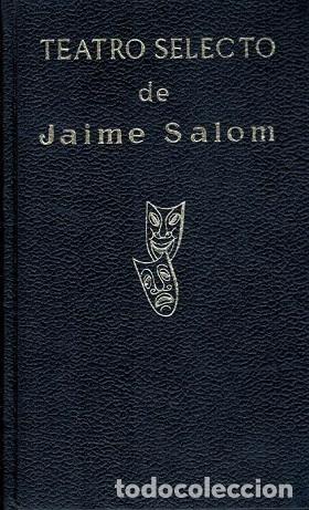 Libros: TEATRO SELECTO DE JAIME SALOM - JAIME SALOM - Foto 1