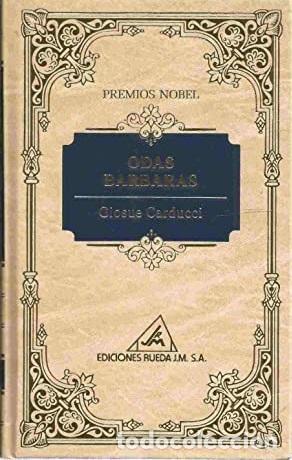 Libros: ODAS BARBARAS - GIOSUE CARDUCCI - Foto 1