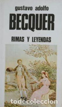 Libros: RIMAS Y LEYENDAS - GUSTAVO ADOLFO BECQUER - Foto 1