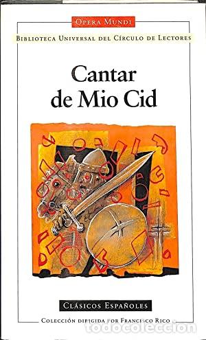 Libros: CANTAR DE MIO CID - ANONIMO - Foto 1