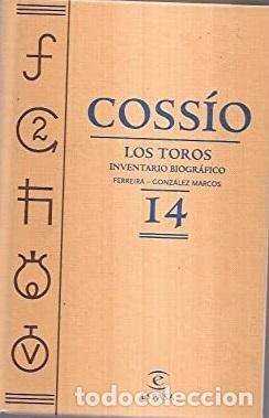 Libros: COSSIO. TOMO 14 - VVAA - Foto 1