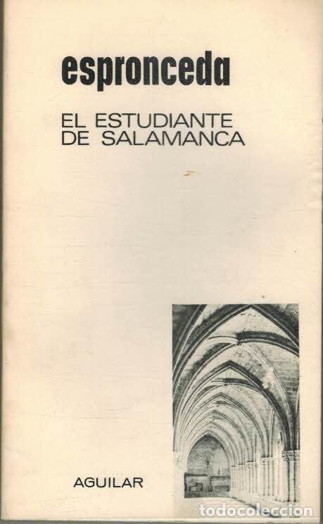 Libros: EL ESTUDIANTE DE SALAMANCA - JOSE DE ESPRONCEDA - Foto 1