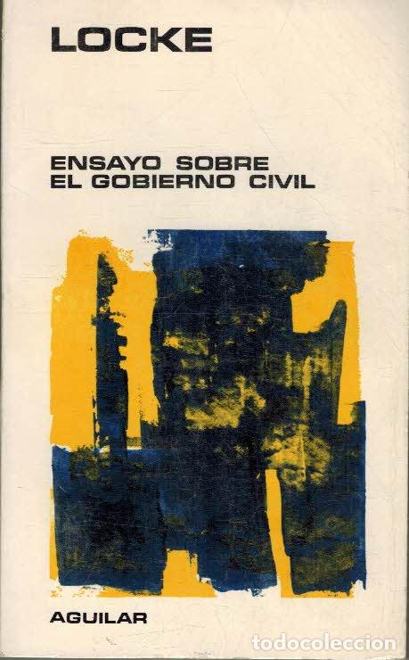 Libros: ENSAYO SOBRE EL GOBIERNO CIVIL - JOHN LOCKE - Foto 1