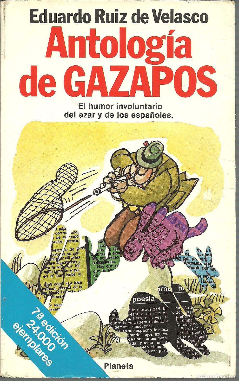 Libros: ANTOLOGIA DE GAZAPOS - EDUARDO RUIZ DE VELASCO - Foto 1