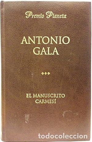 Libros: EL MANUSCRITO CARMESI - ANTONIO GALA - Foto 1
