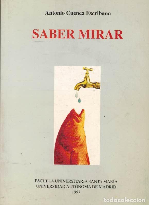 Libros: SABER MIRAR - ANTONIO CUENCA ESCRIBANO - Foto 1