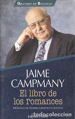 Libros: EL LIBRO DE LOS ROMANCES - JAIME CAMPANY - Foto 1
