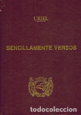 Libros: SENCILLAMENTE VERSOS - PRUDENCIO GIMENEZ URIEL - Foto 1