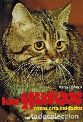 Libros: LOS GATOS. RAZAS. CRIA. CUIDADOS - MARIO ROBERTI - Foto 1