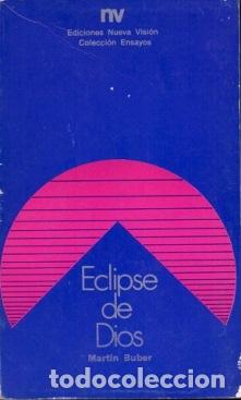 Libros: ECLIPSE DE DIOS - MARTIN BUBER - Foto 1