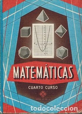 Libros: MATEMATICAS CUARTO CURSO - VARIOS AUTORES - Foto 1