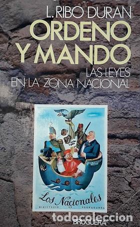 Libros: ORDENO Y MANDO - L. RIBO DUR&Aacute;N - Foto 1