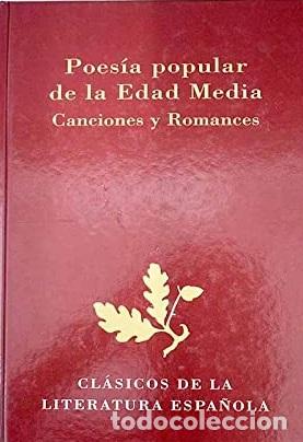Libros: POES&Iacute;A POPULAR DE LA EDAD MEDIA - VVAA - Foto 1