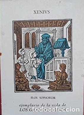 Libros: EJEMPLARIO DE LA VIDA DE LOS GRANDES SABIOS - XENIUS - Foto 1