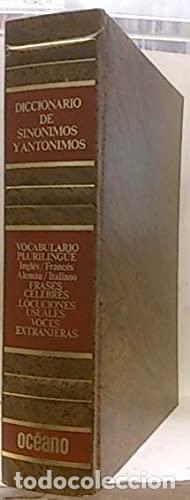 Libros: DICCIONARIO DE SINONIMOS Y ANTONIMOS - VVAA - Foto 1