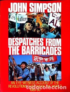 Libros: DESPATCHES FROM THE BARRICADES - JOHN SIMPSON - Foto 1