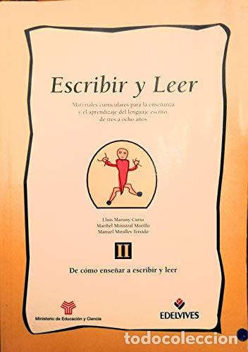 B&uuml;cher: ESCRIBIR Y LEER. TOMO 2 - LLUIS MARUNY CURTO / MARIBEL MINISTRAL MORILLO / MANUEL MIRALLES TEIXIDO