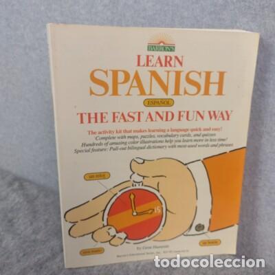Libros: LEARN SPANISH THE FAST AND FUN WAY - GENE M. HAMMITT - Foto 1