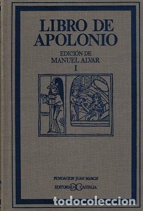 Libros: LIBRO DE APOLONIO 1 ESTUDIOS - MANUEL ALVAR - Foto 1