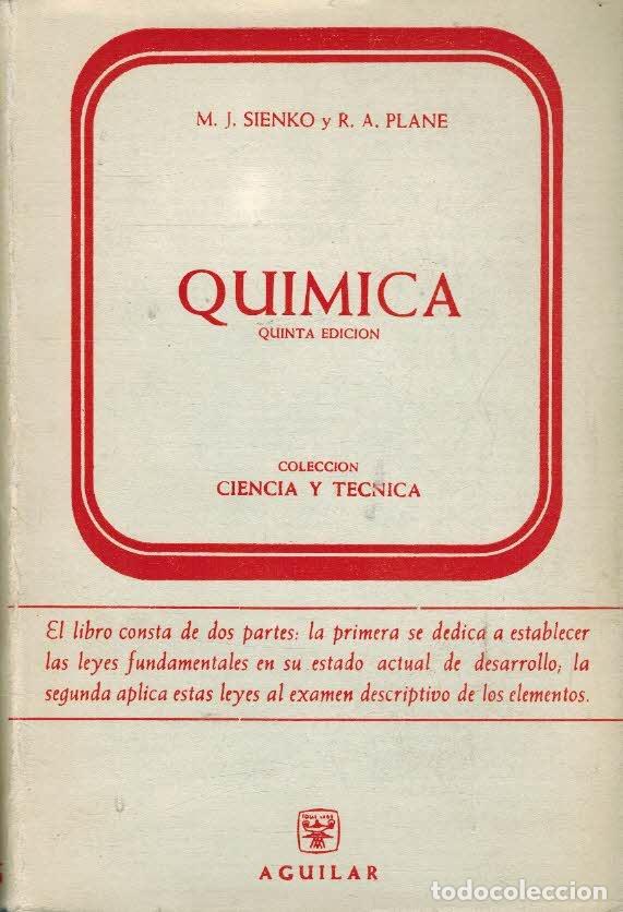 Libros: QUIMICA - M J SIENKO / R A PLANE - Foto 1