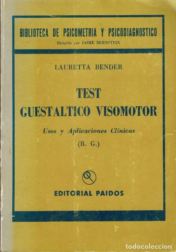 Libros: TEST GUESTALTICO VISOMOTOR - LAURETTA BENDER - Foto 1