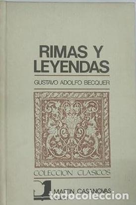 Libros: RIMAS Y LEYENDAS - GUSTAVO ADOLFO BECQUER - Foto 1