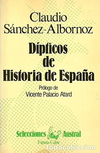Libros: DIPTICOS DE HISTORIA DE ESPA&Ntilde;A - CLAUDIO SANCHEZ ALBORNOZ - Foto 1