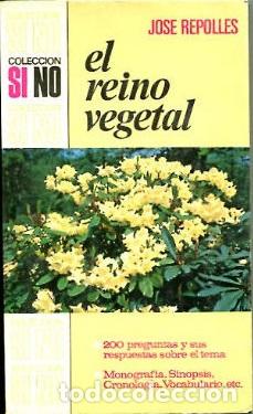 Libros: EL REINO VEGETAL - JOSE REPOLLES - Foto 1