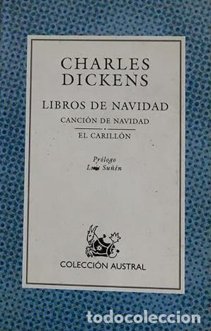 Libros: LIBROS DE NAVIDAD. CANCION DE NAVIDAD / EL CARILLON - CHARLES DICKENS - Foto 1