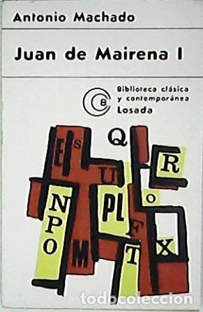 Libros: JUAN DE MAIRENA I / II - ANTONIO MACHADO - Foto 1