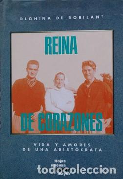 Libros: REINA DE CORAZONES - OLGHINA DE ROBILANT - Foto 1