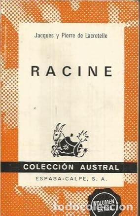 Libros: RACINE - JACQUES Y PIERRE LACRETELLE - Foto 1