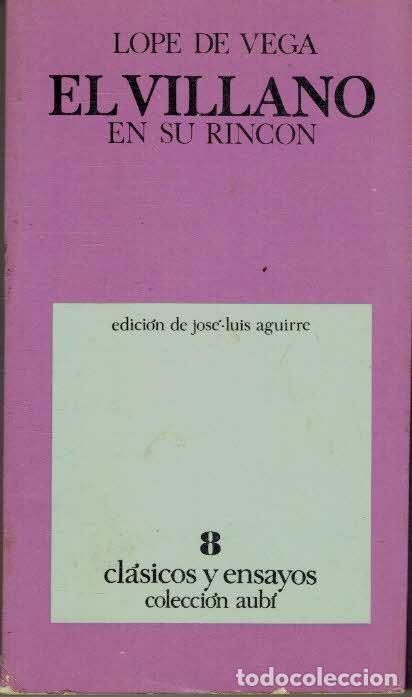 Libros: EL VILLANO EN SU RINCON - LOPE DE VEGA - Foto 1