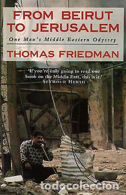 Libros: FROM BEIRUT TO JERUSALEM - THOMAS FRIEDMAN - Foto 1