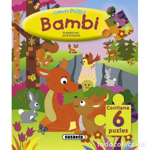 Libros: BAMBI. CON 6 PUZLES - SUSAETA, EQUIPO - Foto 1